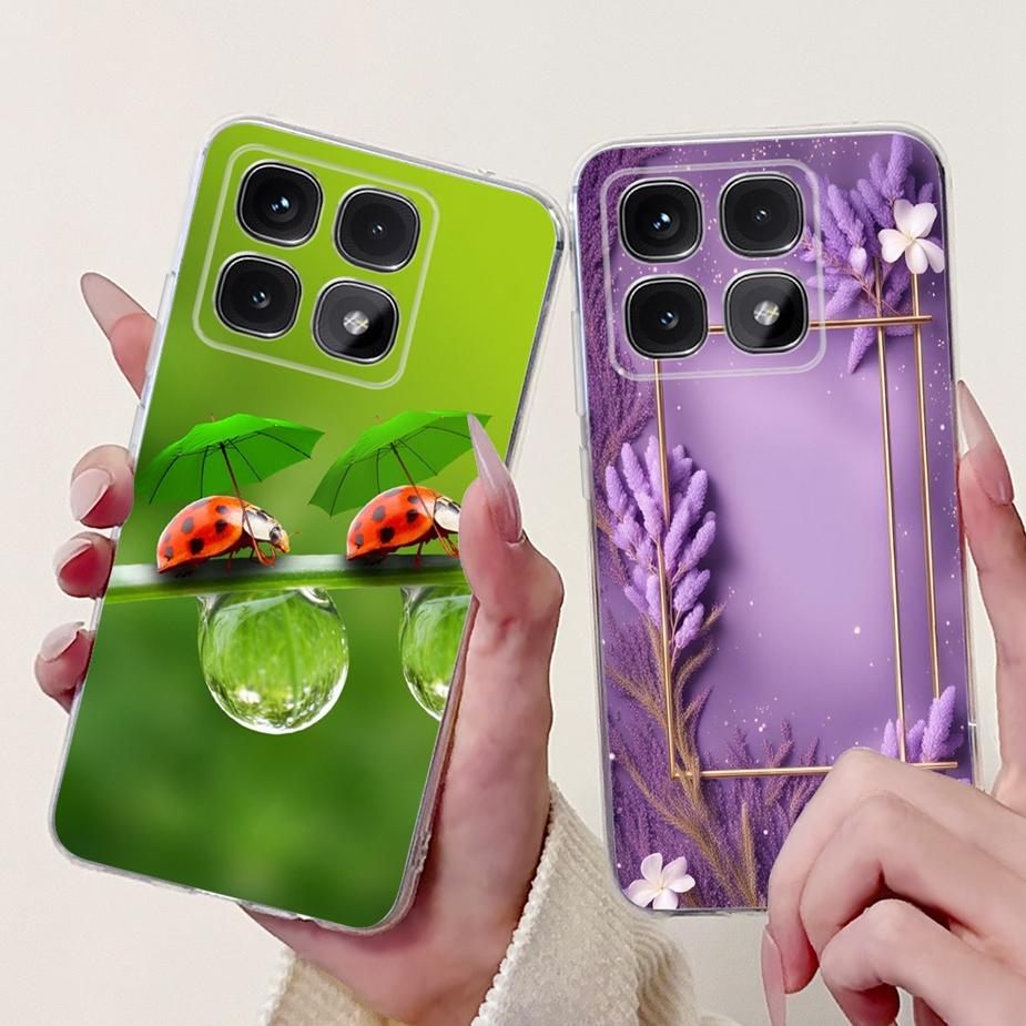 For Xiaomi Mi 14T Pro Case Cute Cat Fashion Painted Cover Soft Silicone Phone Case For Xiaomi 14T Pro Mi14T 5G Back Cover Bumper