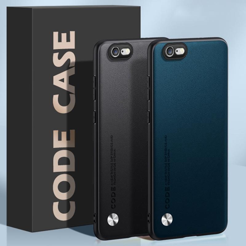 Роскошный чехол из искусственной кожи для iPhone 6 6S Plus, задняя крышка, матовый силиконовый защитный чехол для телефона iPhone 6 Plus, iPhone6 S Coque