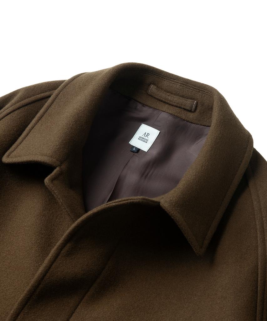 Dgre Kohl'S Balmacaan Coat Olive Brown
