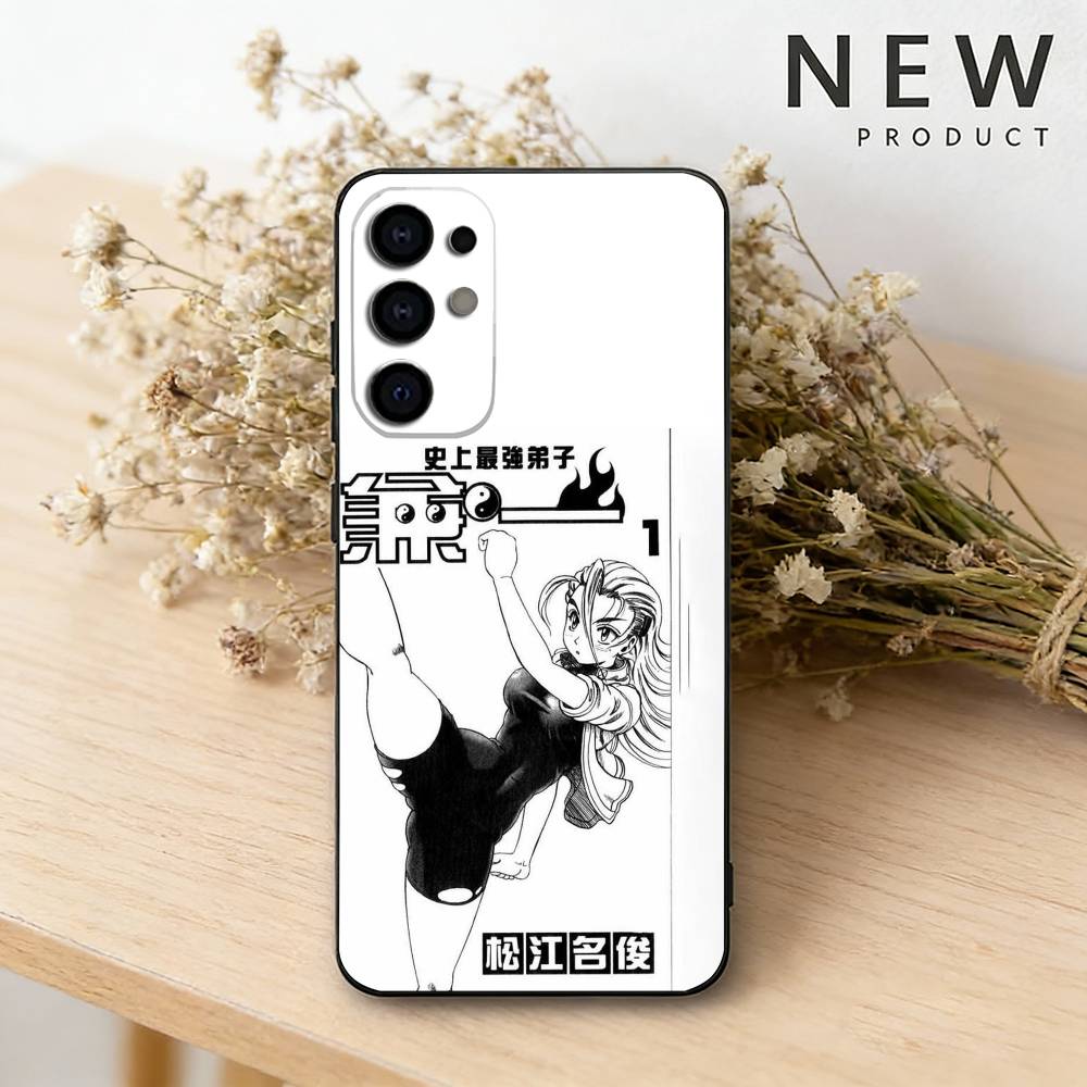 K-Kenichi The Mightiest Disciple Phone Case For Samsung S26,25,24,23,22,30,21,10,9,Ultra,Plus,Lite Black Soft Case