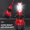 60W LED Auto Car Headlight Lamp H1 H3 H8 9005 9006 H4 H13 H7 880 H27 9004 9007 H11 881 Beam Bulbs 10000LM 6000K Automobile Bulb