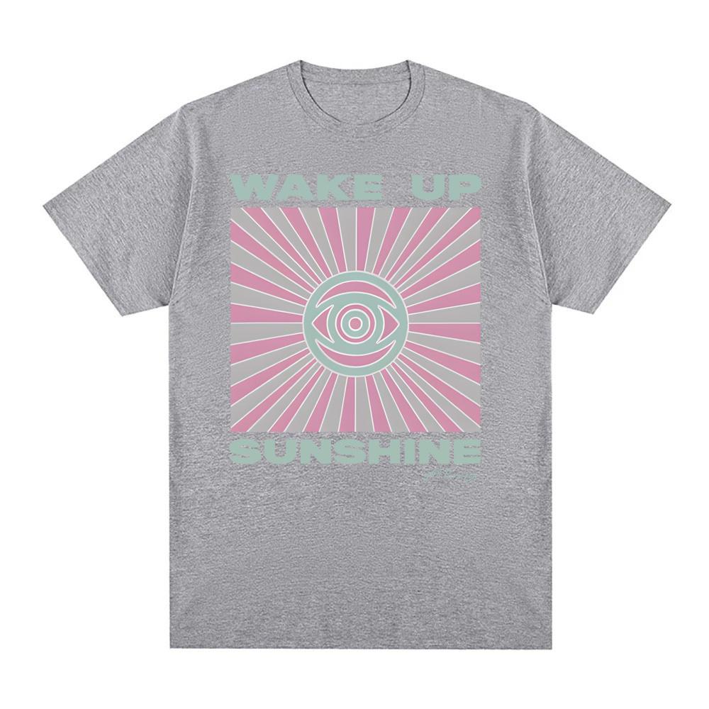 WAKE UP SUNSHINE RAYS TSHIRT All Time Low 100Cotton Teeshirt Same as official website Graphic Printing High Quality Tshirt
