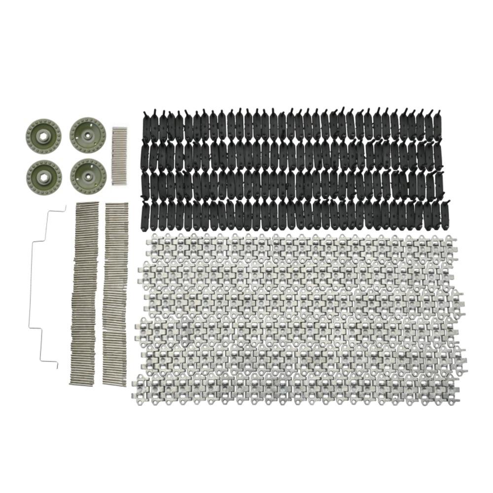 RC Tracks Spare Accessories Kit Model Tank Track Parts for WPL E-1/GAZ-71 Crawler For RC Tank