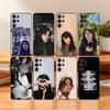 Очаровательный Чехол для Телефона с Актрисой J-Jenna O-Ortega Для Samsung S25,24,23,22,30,21,10,9,Ultra,Plus,Lite,FE Мягкий Черный Чехол