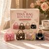 Tiny Bag Boutique 3D Набор для рукоделия с бусинами, набор из четырех предметов, включает модели сумочек с бусинами, подробные инструкции по вышиванию бисером и материалы для творческой сборки