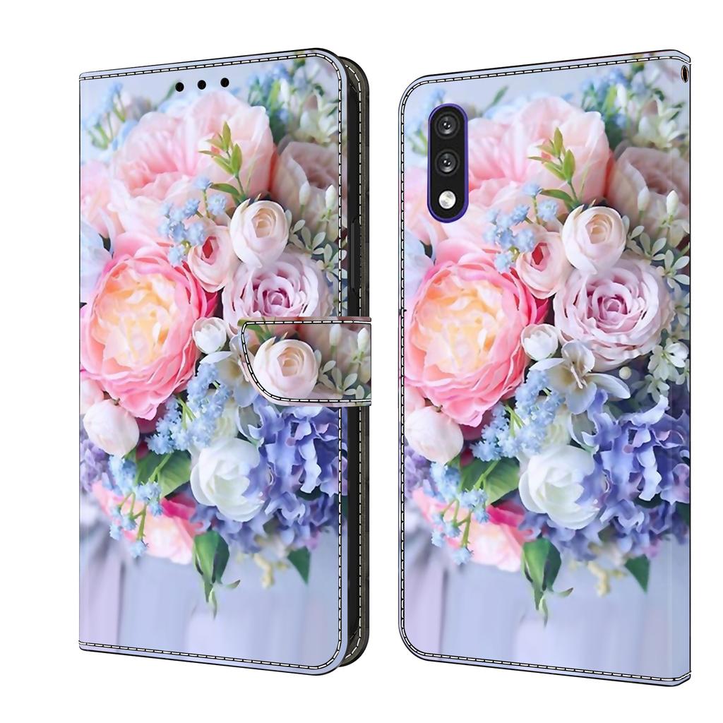 Чехол-кошелек с держателем для карт, чехол из искусственной кожи с цветочным принтом, подставка, ремешок на запястье, противоударный чехол для Nokia 5.3, Nokia G22, Nokia G60, Nokia G21/G11, Nokia G300.