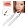 Hot sale Crystal Handle Portable Lip Brushes Lipstick  Flexible Applicator