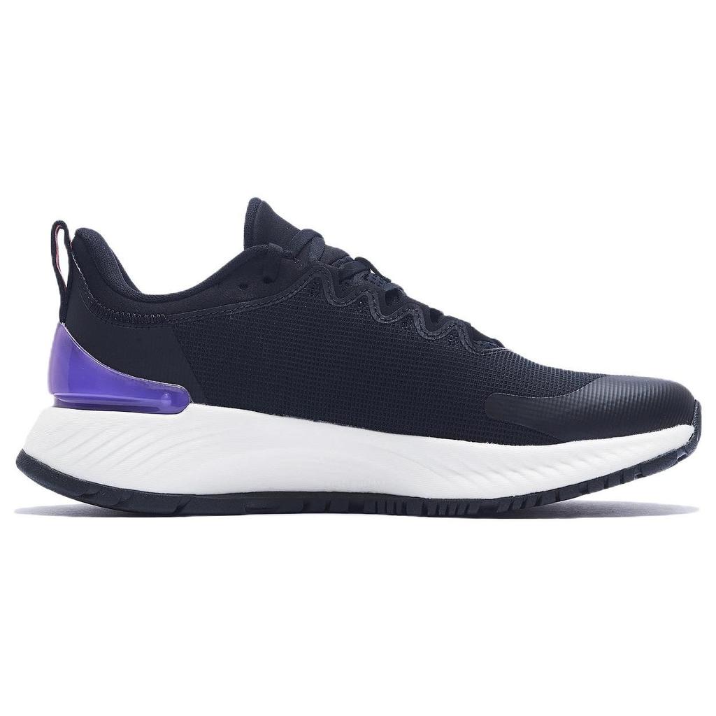 Li-Ning Element Comfortable Shock Absorption Non-Slip Wear-Resistant Rebound Low-Top Running Shoes Men Sneakers Black Orange Purple ARHS007-8