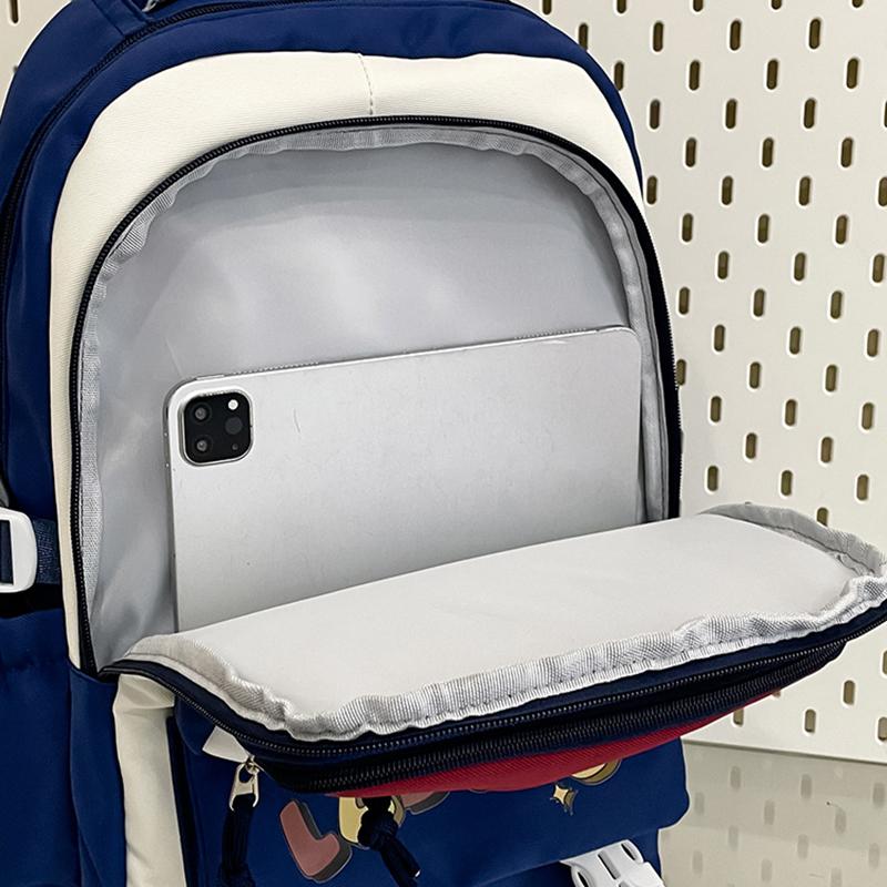 School Bag Backpack Student Labubu Backpack, Cute School Bag, Large Capacity, Light Weight, Children's Backpack