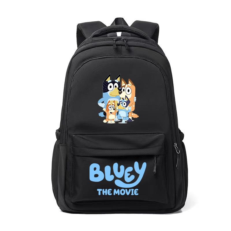 Забавный мультяшный рюкзак в стиле Bluey College, школьный рюкзак для отдыха, снижающий нагрузку на ученика