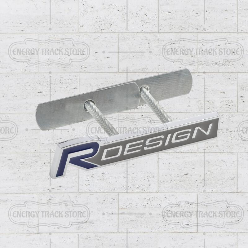 Car Sticker R Design Logo Front Grille Emblem Side Fender Rear Trunk Badge For Volvo V60 S40 S60 XC40 XC60 XC90 V90 V70 XC70 C70
