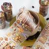 Японский стиль Ваcи-лента Хорошее время Журнал DIY Декупаж Материал Многоразовый Декоративная наклейка для Скрапбукинга Поделок Необходимый
