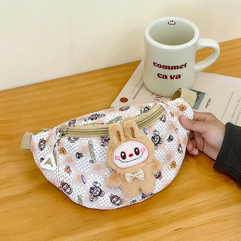Kawaii сумка через плечо детская нагрудная сумка мультяшный милый рюкзак повседневный дорожный кошелек поясная сумка подарок