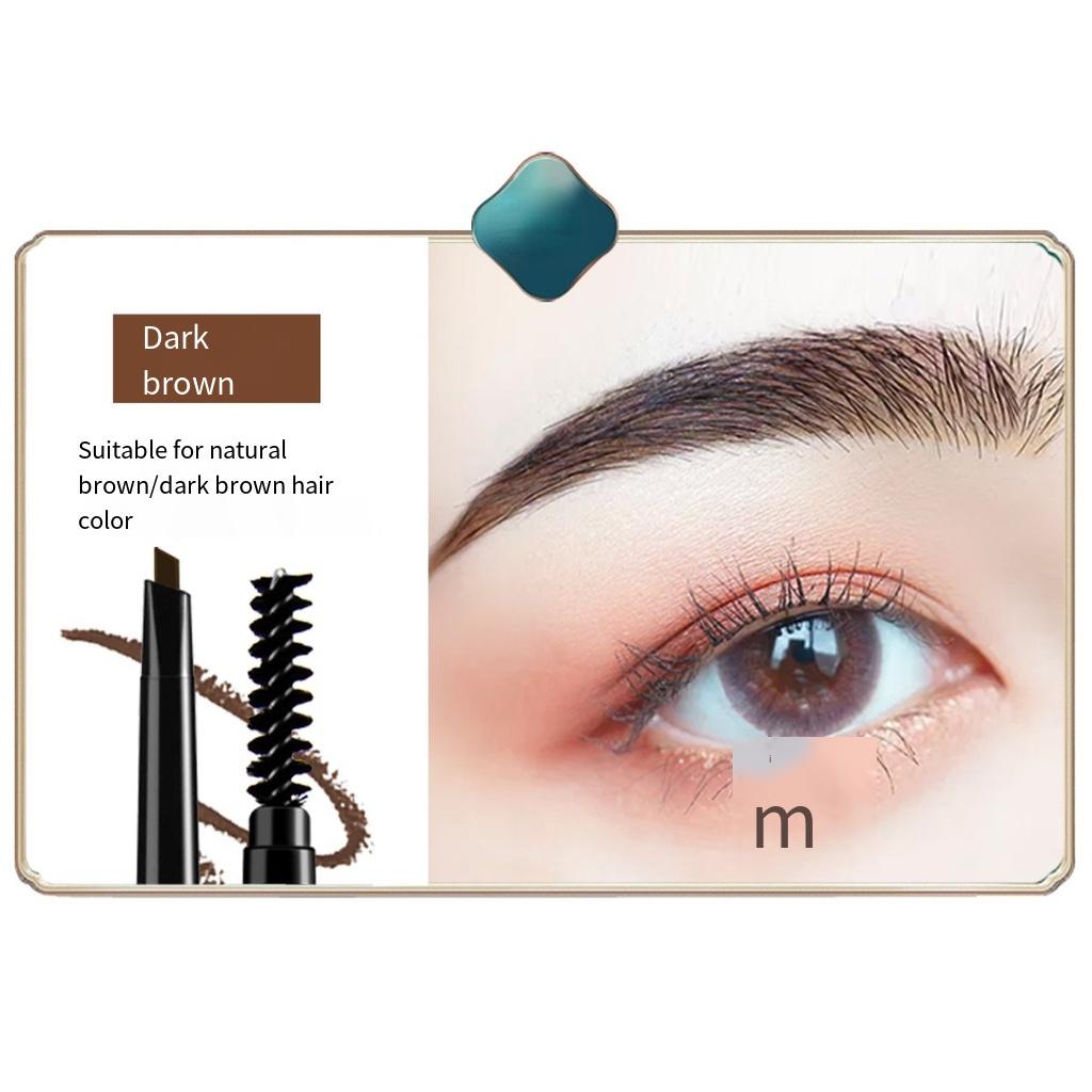 Зеленый карандаш для бровей в стиле ретро, ​​водостойкий и устойчивый к поту карандаш для бровей/стойкий водостойкий карандаш для бровей/натуральный карандаш для бровей для начинающих