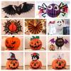 Bat Halloween Party Prop Spider Pumpkin Lantern Festive Halloween Paper Pendant  Kids Gift