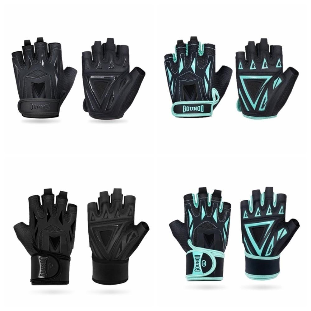 Wear-Resistant Fitness Cycling Gloves Wrist Guard Shock-absorbing Weightlifting Gloves Professional Breathable