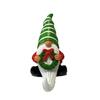 Christmas Gnome Figurine Cartoon Sitting Faceless Dwarf Resin Statue Sculpture Home Office Desktop Decoration Ornament
