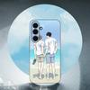 B-BJ A-Alex Для Samsung Galaxy S25 S24 S23 Ultra S22 S21 Plus S20 Черный Мягкий Силиконовый Защитный Чехол