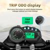 Universal Motorcycle Tachometer 12000 RPM Meter LED Speedometer Motor Vehicle GEAR Indicator TRIP ODO Odometer Fuel Level Gauge