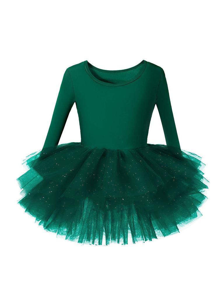 Детский костюм для балетных танцев - Леотард с принтом звездной принцессы