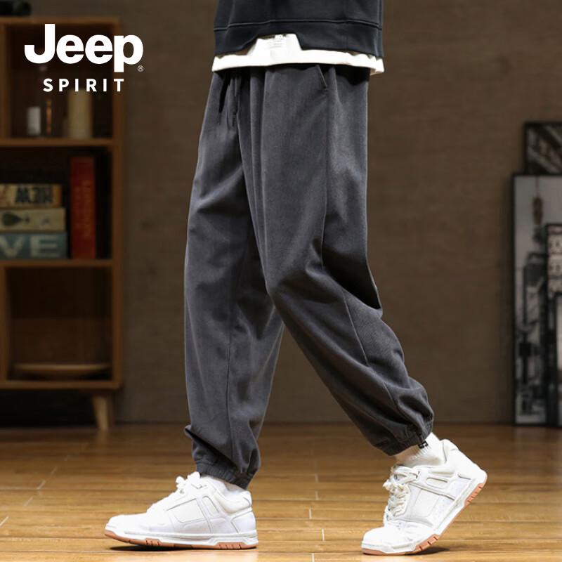 JEEP SPIRIT Men's Corduroy Casual Pants