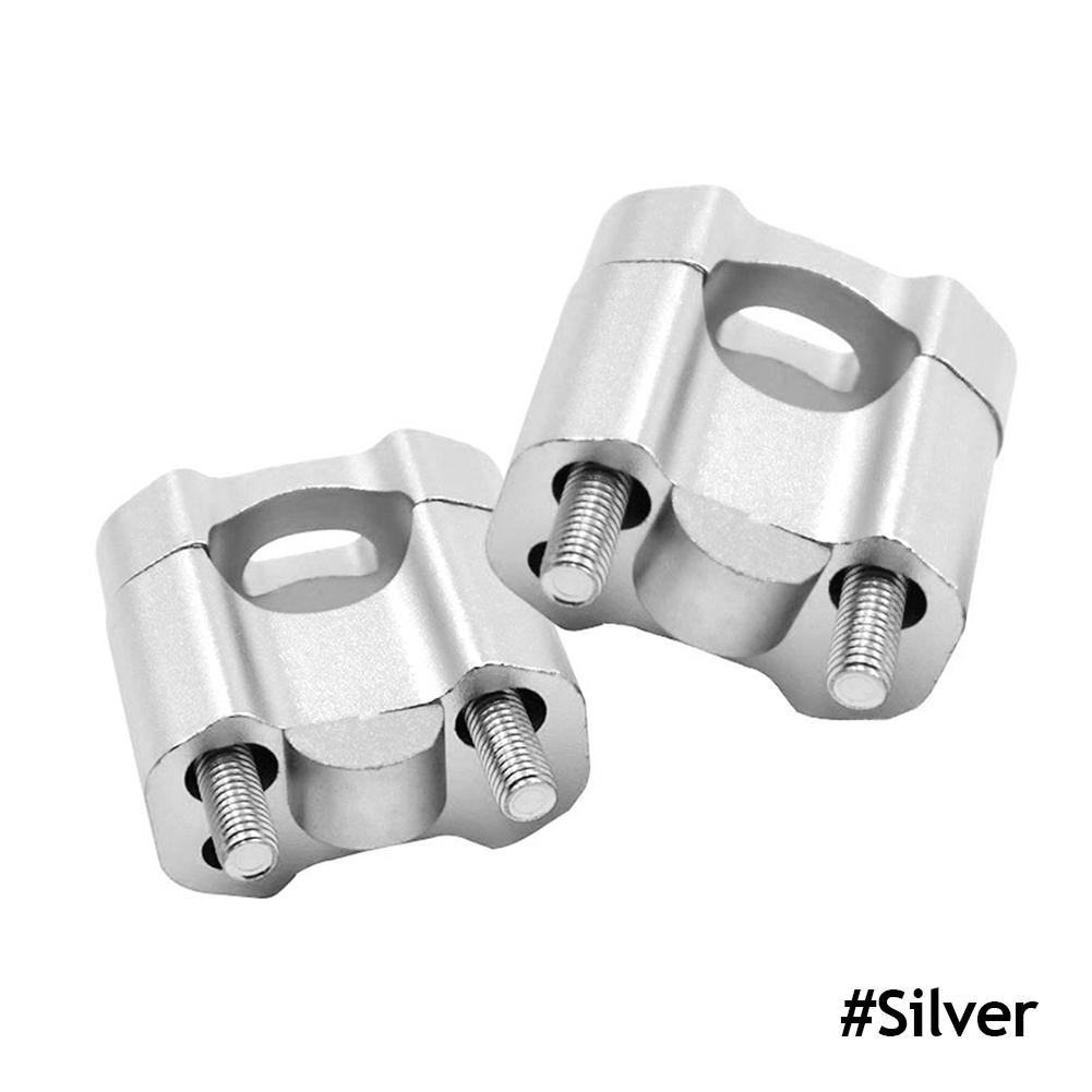 CNC Motorcycle Universal HandleBar Handle Fat Bar Risers Mount Clamp Adaptor 22mm 28mm For Pit Dirt Bike Racing Accessories