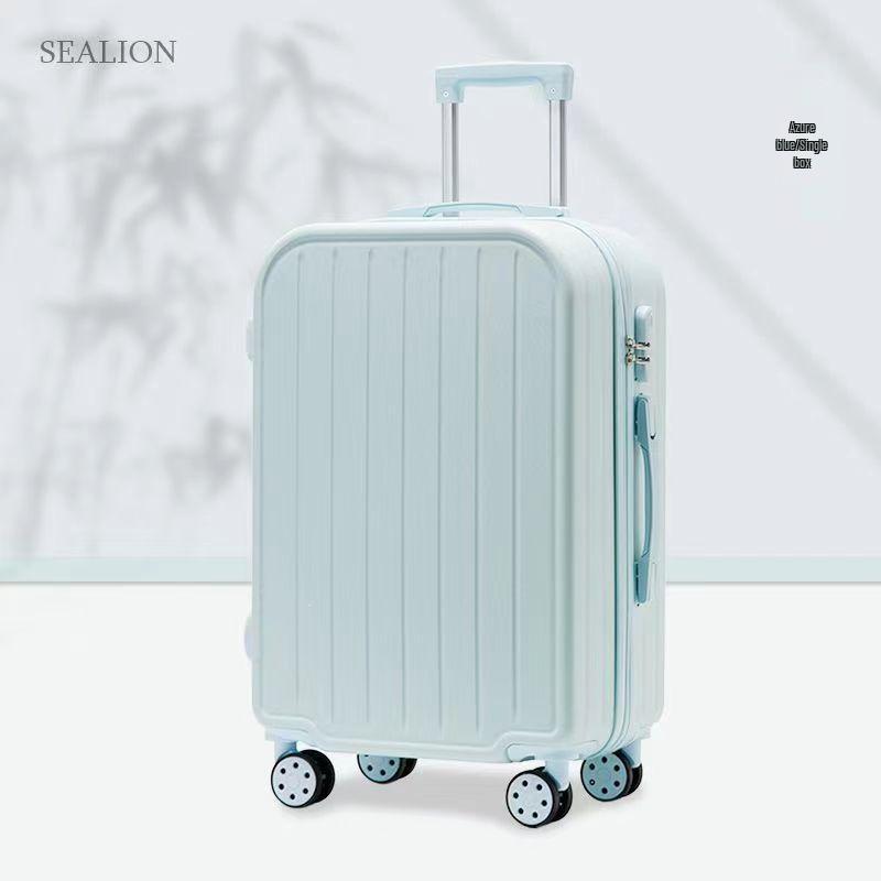 Durable 20-inch Silent Trolley Suitcase for Women and Men