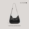 New Niche Multi-pocket Locomotive Bag Simple Fashion Casual Shoulder Bag Spice Girl Commuter Messenger Bag