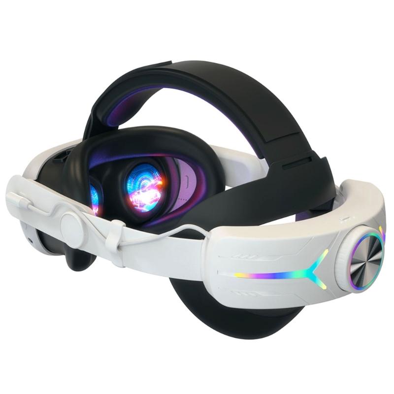 Прочный сменный RGB ремешок для головы для VR-гарнитуры, оголовье, улучшенный VR-опыт, подходит для геймеров всех уровней