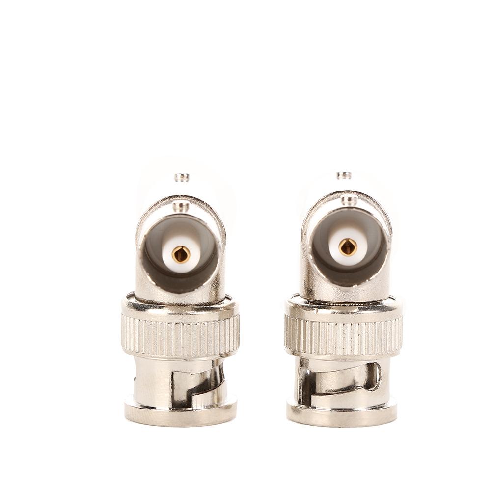 For CCTV Camera DVR Video Monitoring Plug 3 Way T Splitter Adapter Conversion Head BNC Connector