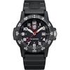 Luminox Leatherback Sea Turtle Giant Мужские часы Черные 0321 Кожаный ремешок Водонепроницаемые
