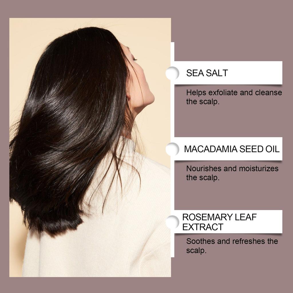 Scalp Scrub , Exfoliating Scrub Shampoo , Biotin Scalp Care , Hair Care Cleansing And Sediment Removal ,100g