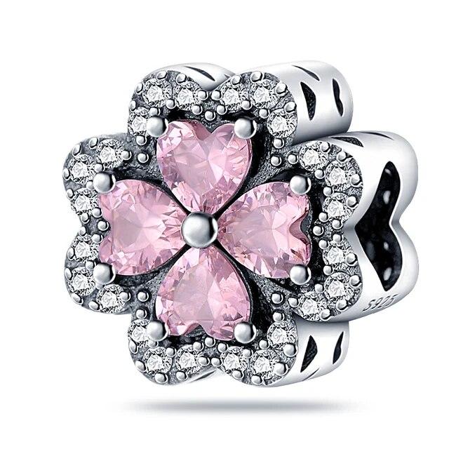 Стерлингового серебра 925 пробы, зеленая бабочка, цветок, стрекоза, подходит Pandora, оригинальные эмалированные подвески Pulsera, подвески, сделай сам, подарки для изготовления ювелирных изделий