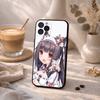 Чехол для телефона с персонажами N-Nekopara для iPhone 17, 16, 15, 14, 13, 12 Plus, Pro Max, XS, 5G, мягкий силиконовый, черный