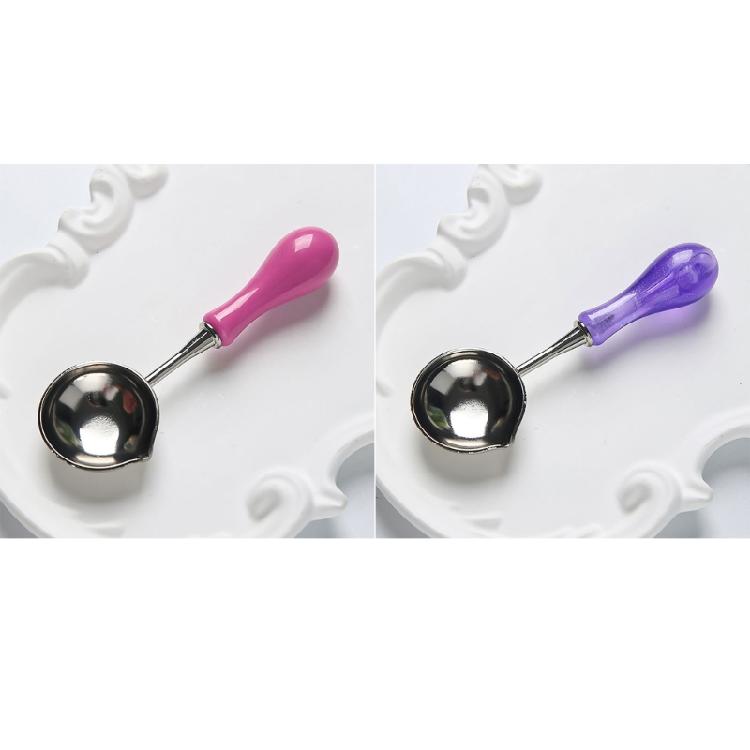 10 шт./набор Ложка для плавления воска для опечатывания Ложка для восковой печати Ложка для плавления штампа для восковой печати Конверт