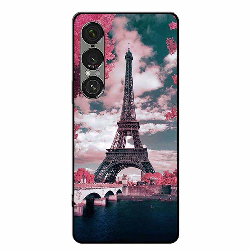 Для Sony Xperia 1 VII / 1 VI / 1 V Чехлы Модный Защитный Силиконовый Задний Чехол Для Xperia 1 VII Задняя Крышка Телефона Capa Xperia 1V Funda