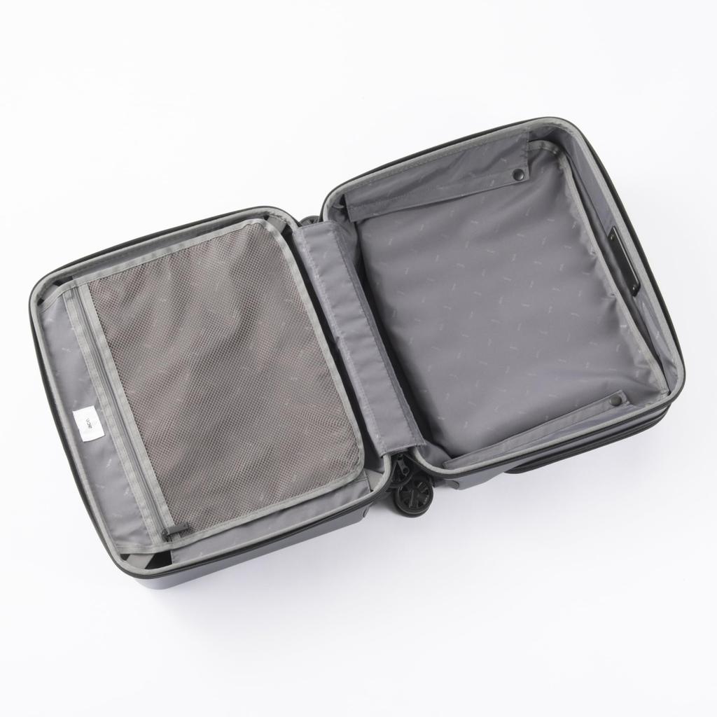 Кейс для переноски, который можно переносить, оснащенный передней панелью для хранения дюймового ПК для бизнеса 40 см 06853 Gunmetal Hairline [Ace Gene], карман, 14.0 [Jet