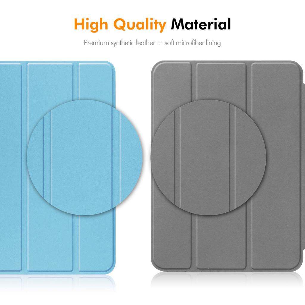 ENKAY HAT PRINCE Для iPad Pro 11 (2024) Трехсекционная подставка Чехол для планшета ПУ кожа+ТПУ Смарт-обложка с держателем для карандаша