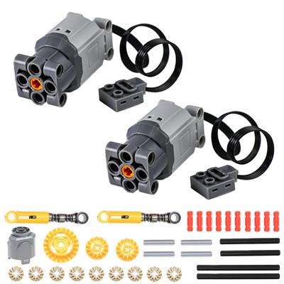 35 шт. 88003 Power Function L Motor совместимы с Lego Technical Parts Предварительно собранные строительные блоки Игрушки для автомобилей MOC Blocks Power Up