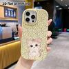 Phone Case: 2D flat design suitable for iPhone 18 17 16 15 14 13 Pro protective case, couple style, bow knot kitten, Christmas and Halloween gifts