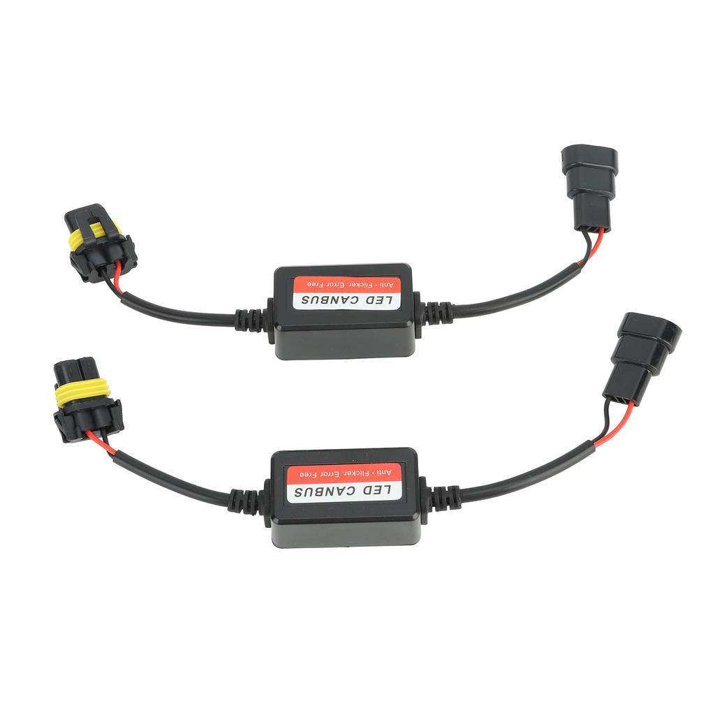 2 шт. Декодер для фар 12 В 4 А Устранитель предупреждений об ошибках для 9005 9006 9012 Разъем Светодиодная фара