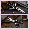 KIMINO Kitchen Scissors, Cooking Scissors, Vegetable and Meat Cutting Scissors, Multi-functional Stainless Steel