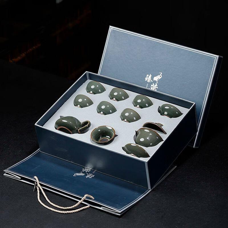 Qiu Qiao Ge Kiln Ceramic Kung Fu Tea Set