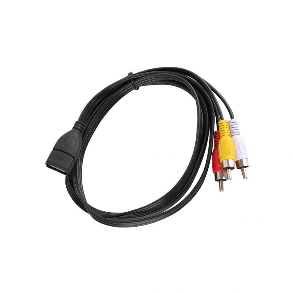 USB-3 RCA AV-кабель-адаптер аудио-видео для ПК-телевизора