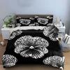 "Elegant Floral Pattern Bedding Set" Suitable for bedroom decor. Exquisite three-piece bedding set gift for kids and adults