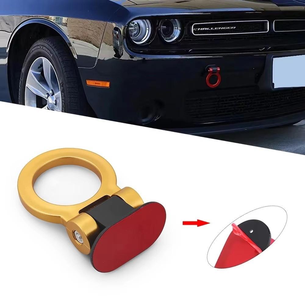 Racing Ring Style Decoration Trailer Hooks ABS Material Simulation Trailer Hook Cover Car Styling