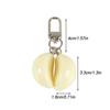 Unique Simulation Garlic Keychain Simulated Food Pendant Simulated Food Cart Key Chain  Student