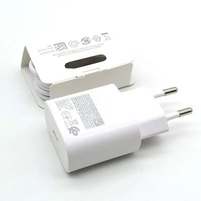 25 Вт PD зарядное устройство супер быстрая зарядка адаптер тип C для Galaxy Z Flip Fold 6 5 4 3 2 S24 S23 S22 S21 S20 Note 20 Ultra 10 FE