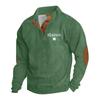 Men's Standing Collar Sweatshirt Is Outdoor Casual Sweaters Tops