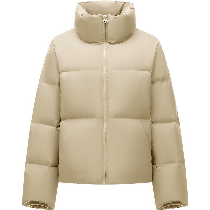 Tanboer Women's Short Goose Down Puffer Jacket